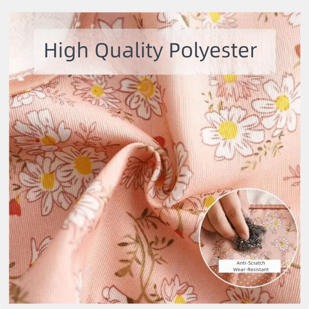 

Fashion Canvas Half-length Apron Anti-fouling Wear-resistant Work Clothes Household breathable Cooking Half-waist Apron Female