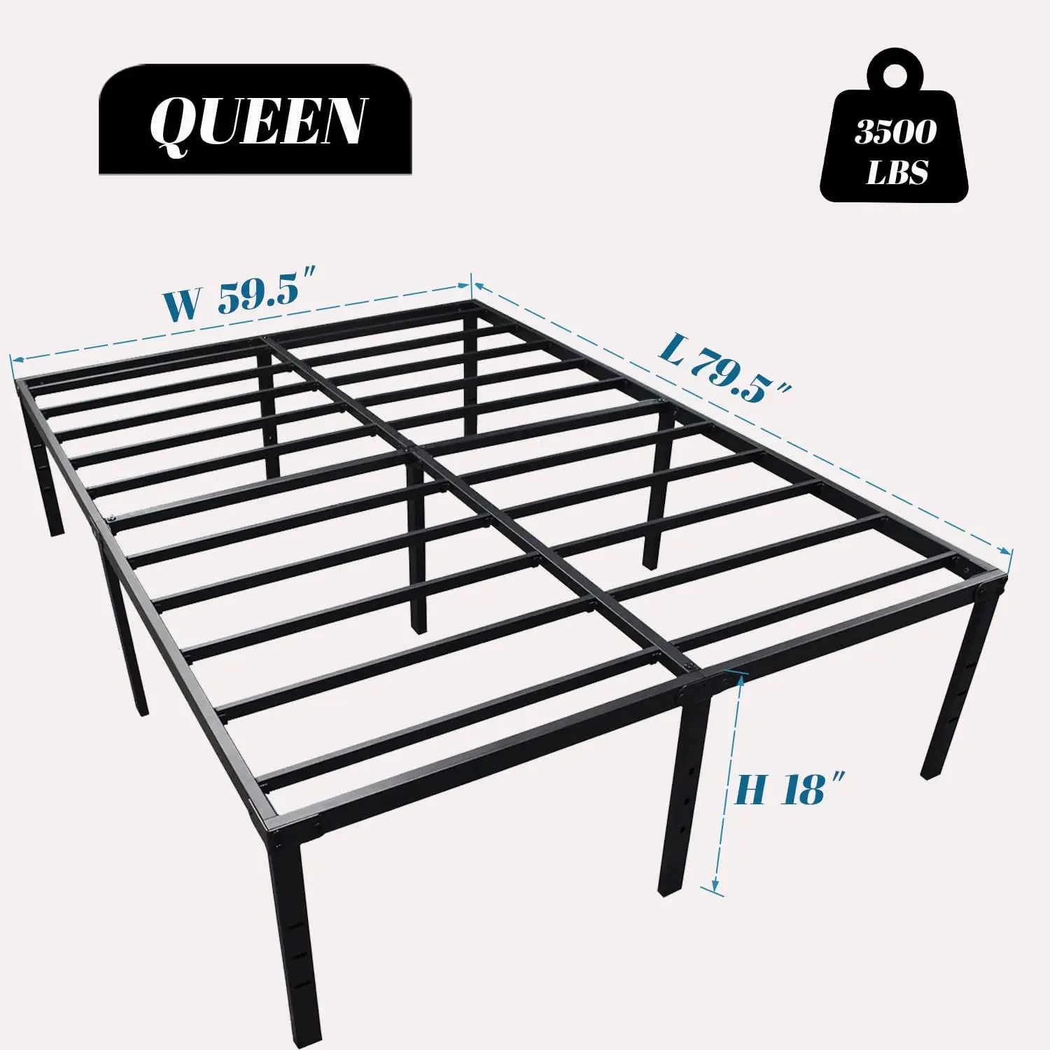 Full/Twin/Full/Queen/King optional Bed Frame 18 