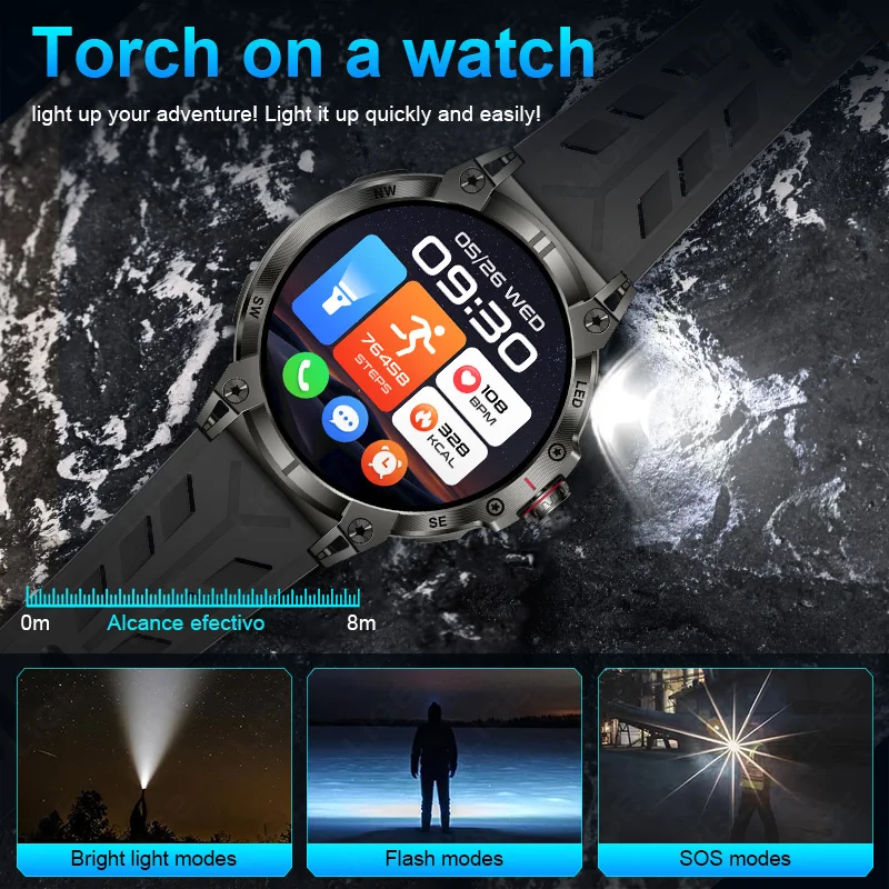 LIGE 2025 New Smart Watch Men 760Mah Large Battery 1.85\