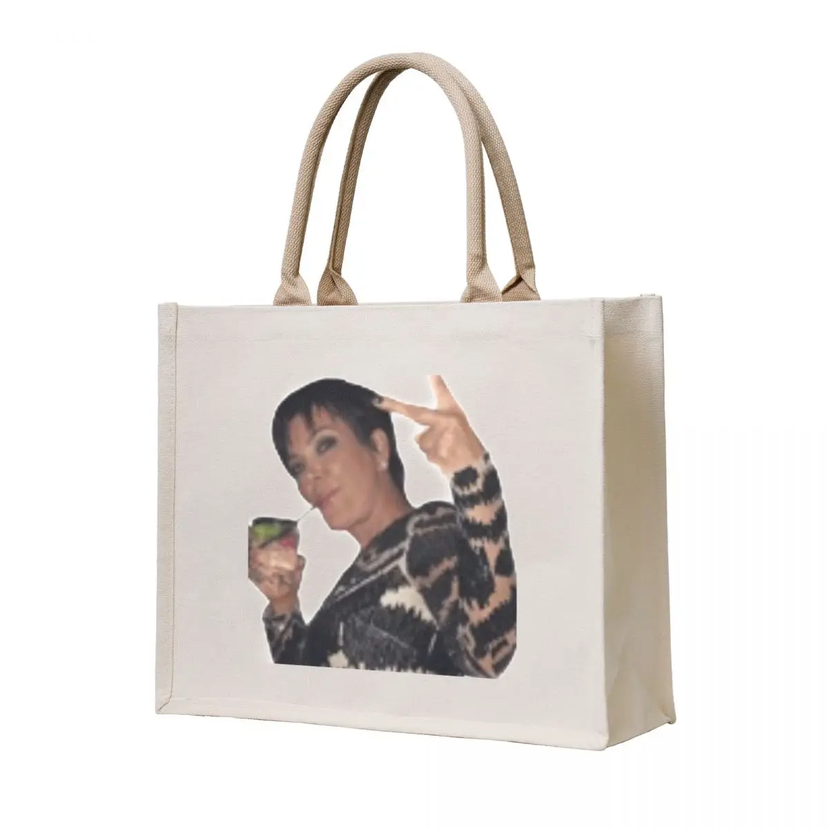 

Kris Jenner Tote Bag Reusable bags female bag Custom bag