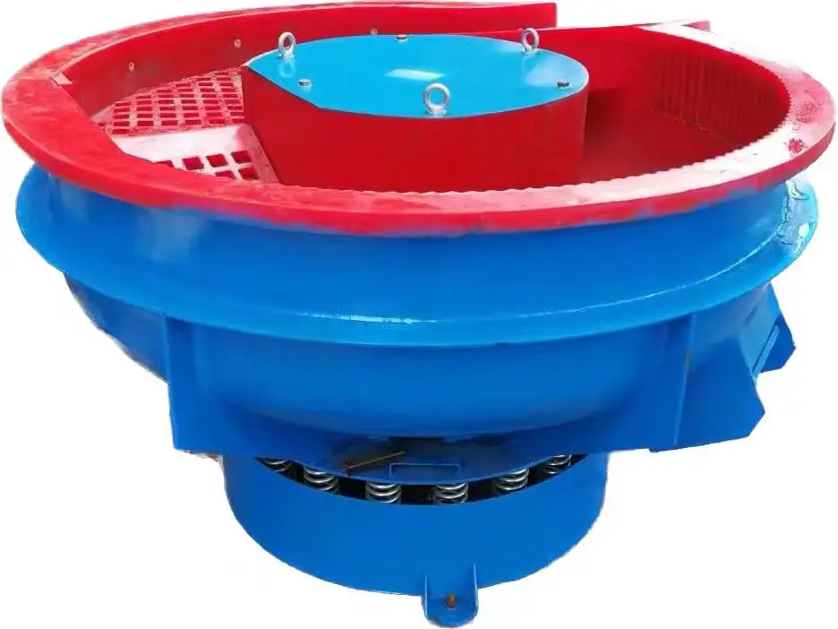 Large vibrating drum vibrating deburring polishing machine drum nail grinding  metal