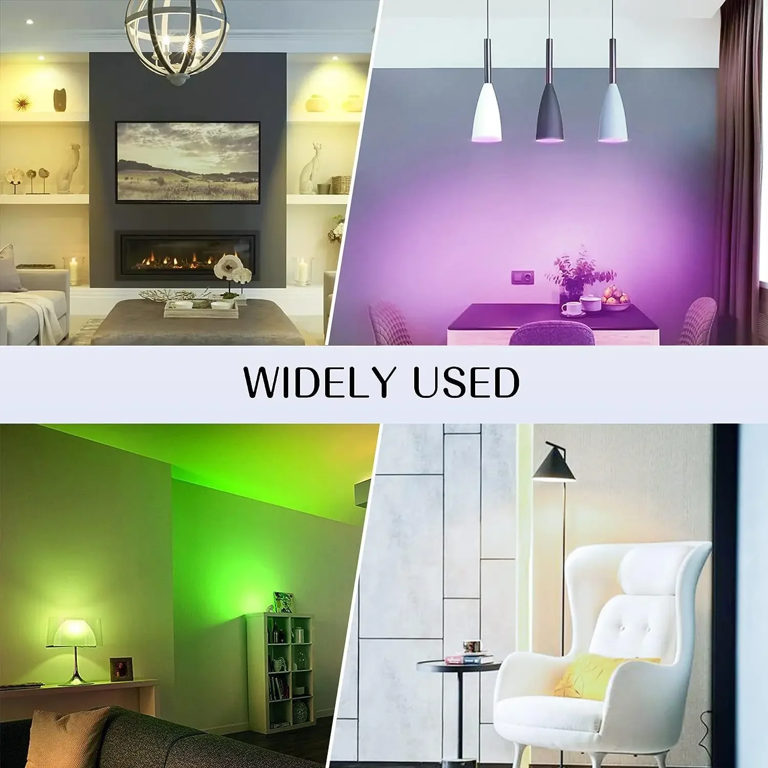 E27 RGB 20W 15W 10W RGBW LED Light LED Bulb Light Lampada Changeable Colorful RGBWW LED Lamp With IR Remote Control 220V 240V