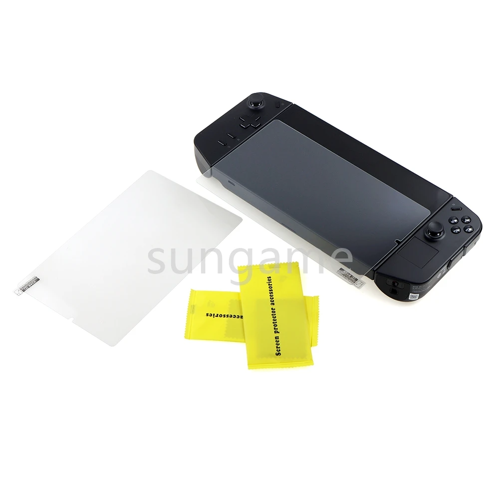 8sets For Lenovo Legion Go Protective Tempered Glass Screen Protector Film Replacement Parts