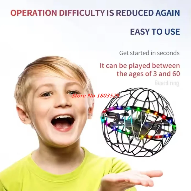 RC Dron Volledige bescherming Voetbalstijl Obstakel vermijden Afstandsbediening Quadcopter 3D Roll Auto Hover Dual Mode Vliegtuigen Speelgoed