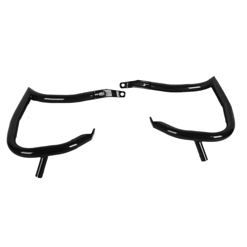 Paint Carbon Steel 14-24 Glide Paint Carbon Steel Croissant Rear Guard with Drag Bar 1.25 Coarse, Cast Steel Die