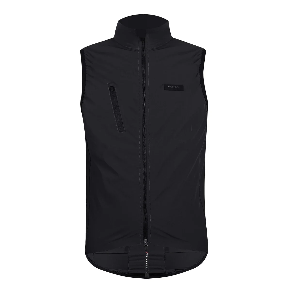 SPEXCEL 2022 Lightweight Windproof Cycling Vest - Men Women Cycling Gilet With Stretch Fabric 2-Way Zipper