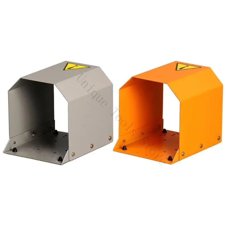

M89A Universals Foot Pedal Safety Cover Metal Housing Foot Switches Protective Cover