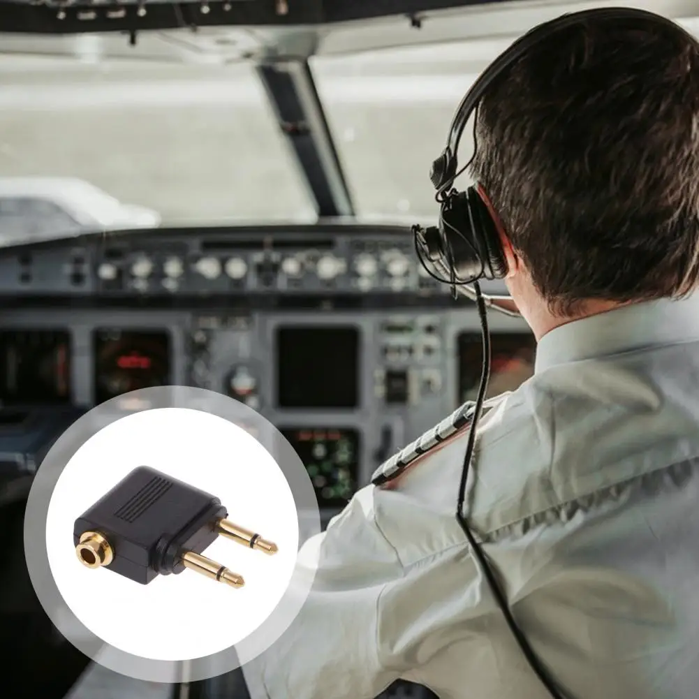 Аудиоадаптер 3,5 мм позолоченный разъем Стабильный адаптер Компактный дизайн Легко носить с собой Портативный адаптер для наушников Аксессуары