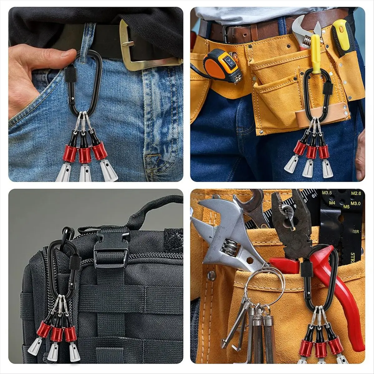 

3 шт. Twister для дрели, шестигранный хвостовик 1/4 дюйма, профессиональный набор инструментов для электрика, кабельные скручиватели 9-22 AWG