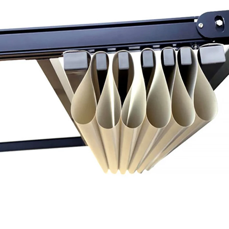 مصنع مخصص بالجملة الملحقات مقاوم للماء الكهربائية تلسكوبي الألومنيوم العريشة في الهواء الطلق المظلة حديقة جناح #6