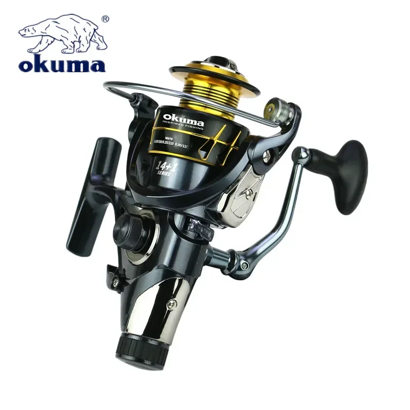 okuma 15 spinning reel SA-4000HA Salina 4000, Blue : Sports & Outdoors The reel includes a multi Okuma Makaira SEa MK-15TIISEa 2-Speed
