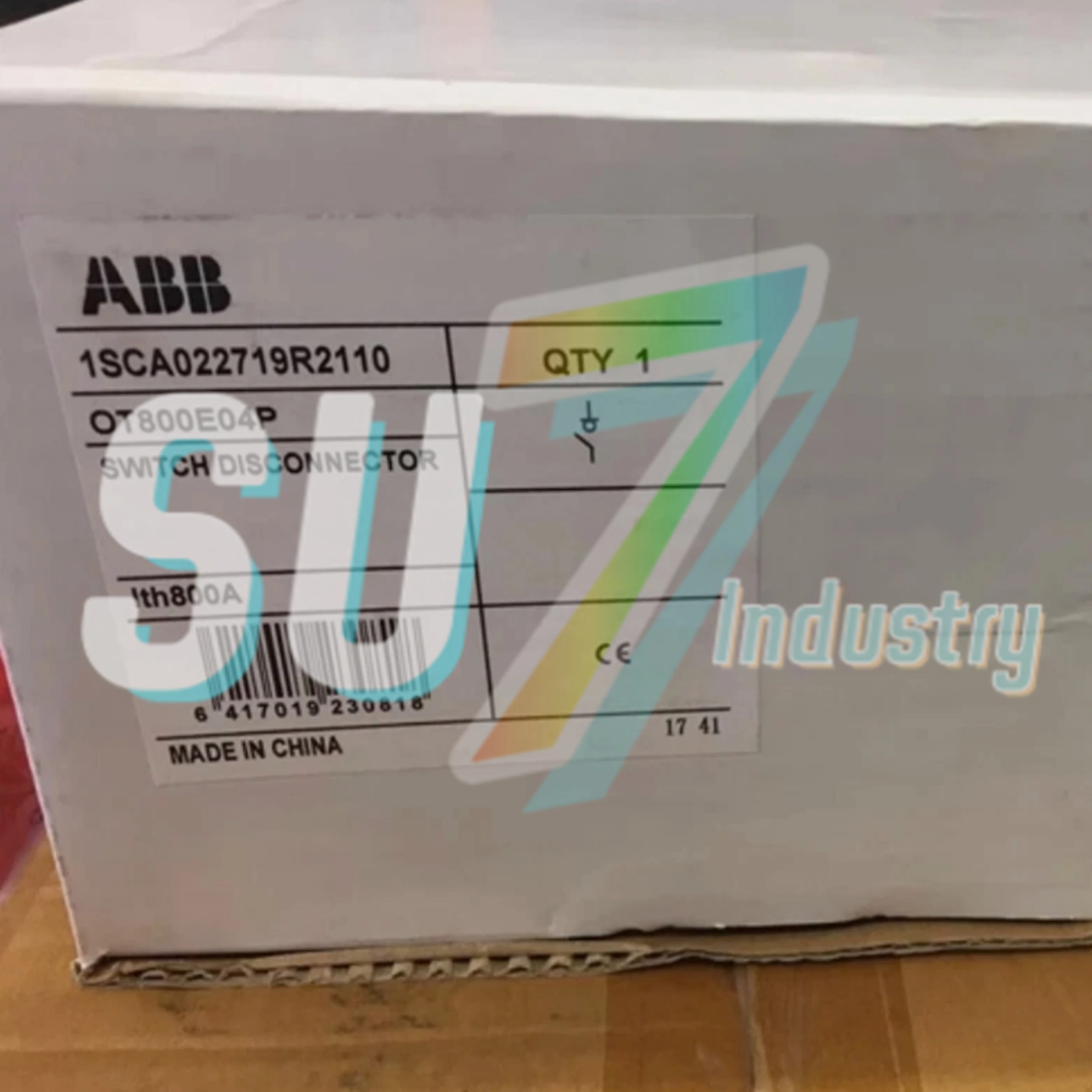 New In Box  disconnector  "OT630E04P  1SCA022719R2030"  OT800E04P 1SCA022719R2110