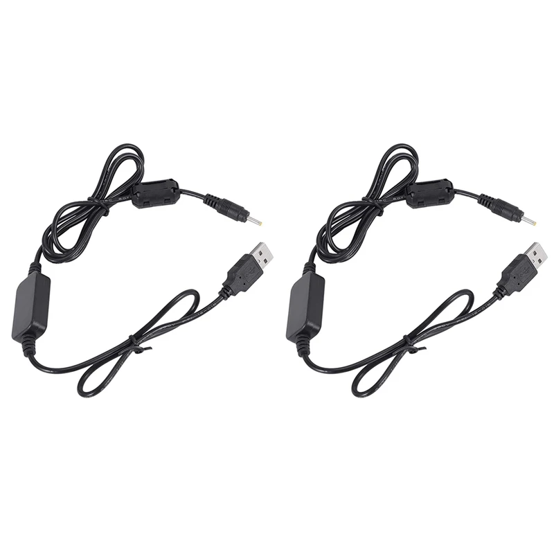 2X USB Charger Cable Charger For YAESU VX-1R VX-2R VX-3R Battery Charger For YAESU Walkie Talkie