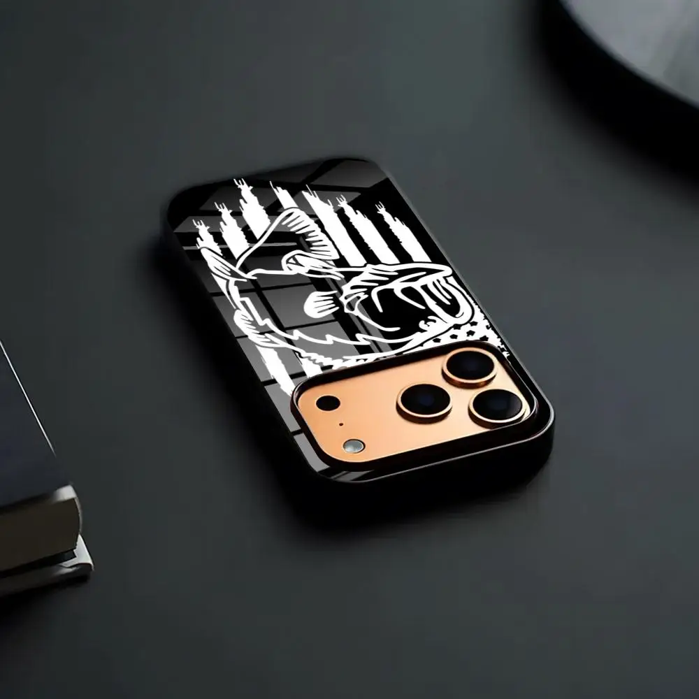 Nash Fishing Logo Phone Case PC+TPU For IPhone17 Air 16 15 17 14 Pro Max 13 12 11 X XS XR Plus Sell For Samsung S 26 24 23 22 Ul