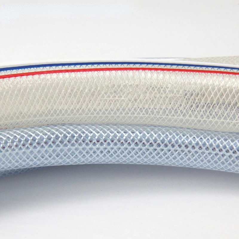 Braided Reinforced Hose Gardend Irrigation Flexible Fiber Water Supply Pipe Environmental Protection Pipe 1 Pcs(1m)