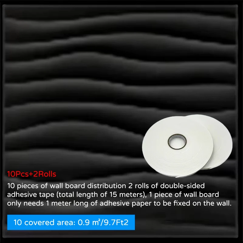 10PCS 30x30cm Wand Aufkleber 3D Wand Panels Innen Wand Dekoration Für Wohnzimmer Schlafzimmer Hotel büro Wandbild Fliesen-Panel-Form