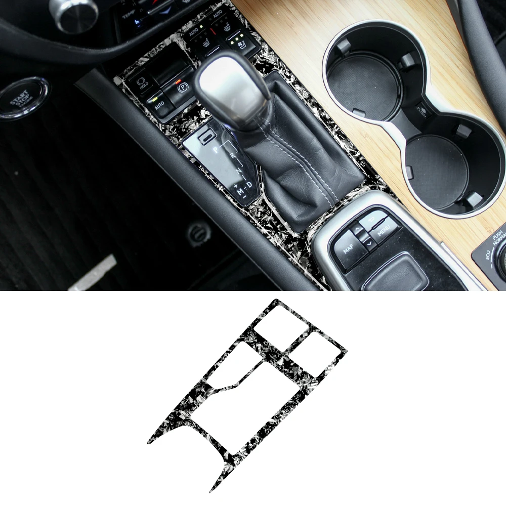 For  Lexus RX350 RX450h 2016 2017 2018 2019 Car Gear Shift Panel Cover Trim Vinyl Decals Stickers