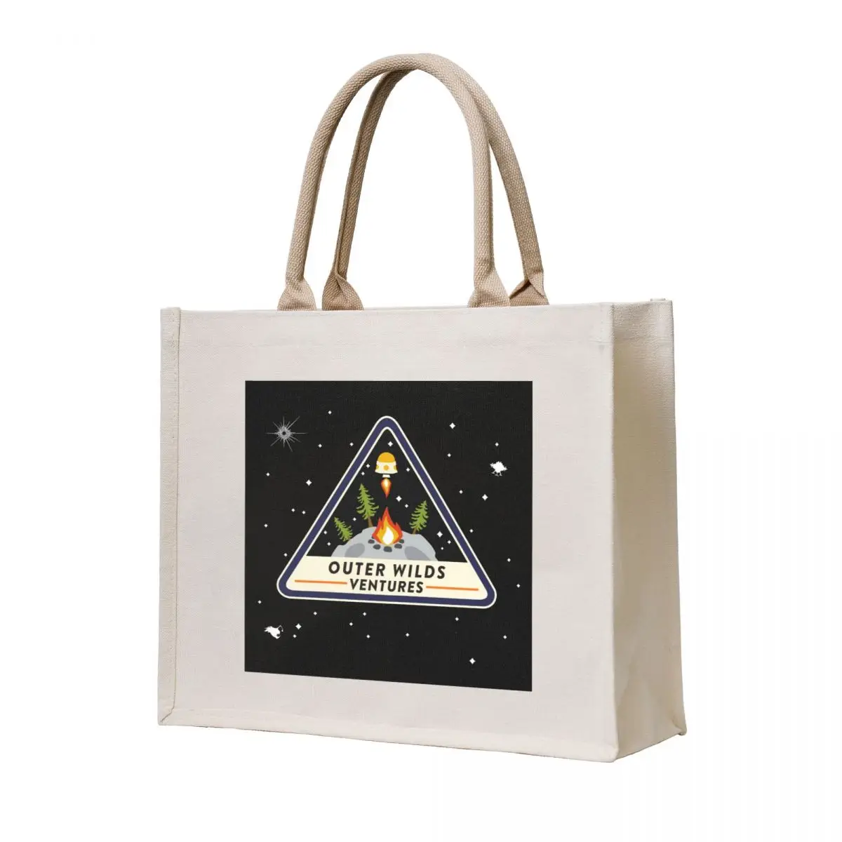 

Outer Wilds Ventures Patch Tote Bag large tote bag Big bag sacs de shopping