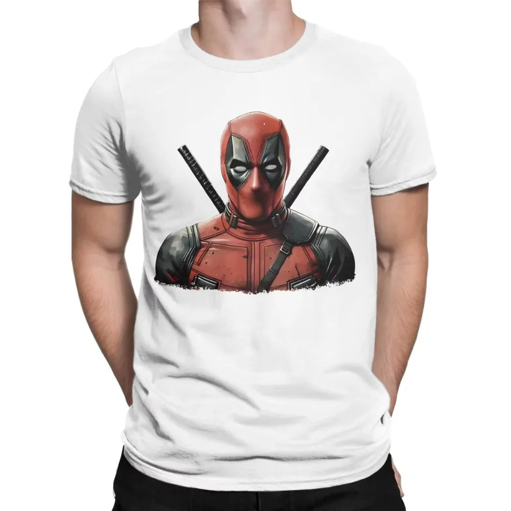 

2025 New Summer Men Women's Deadpool & Wolverine Movie D&W T Shirts Apparel Superhero Cotton T-shirt Clothes Novelty Tee Shirt