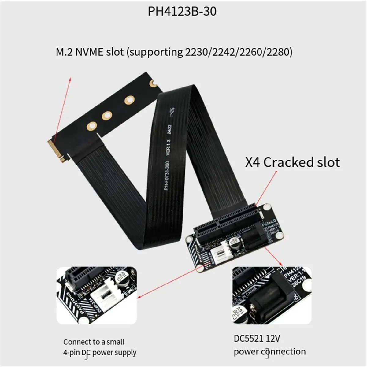 a16i-cabo-adaptador-de-extensao-para-placa-grafica-externa-m2-m-key-nvme-pcie-para-pcie-40-x4-cabo-riser-nvme-para-pcie-x4-90-graus