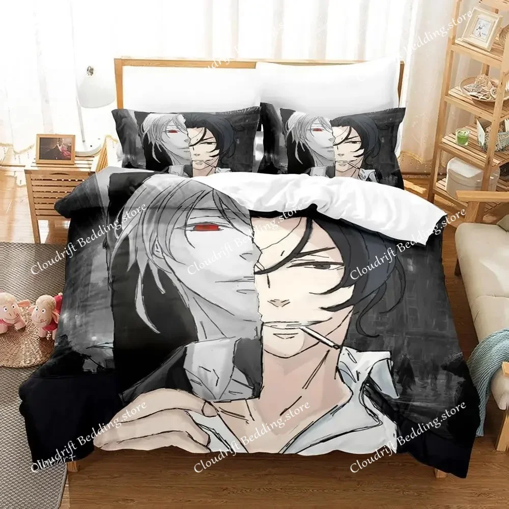 Moriarty the Patriot Bedding Set Single Twin Full Queen King Size Bed Set Aldult Kid Bedroom Duvet cover Sets Anime Double suit