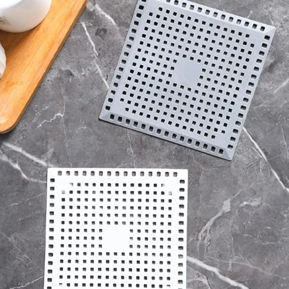Durable NEW Sink Strainer Floor Drain Anti-blocking Mesh Trap Hair Clean Up Waste Catcher Kitchen Bathroom Accessories