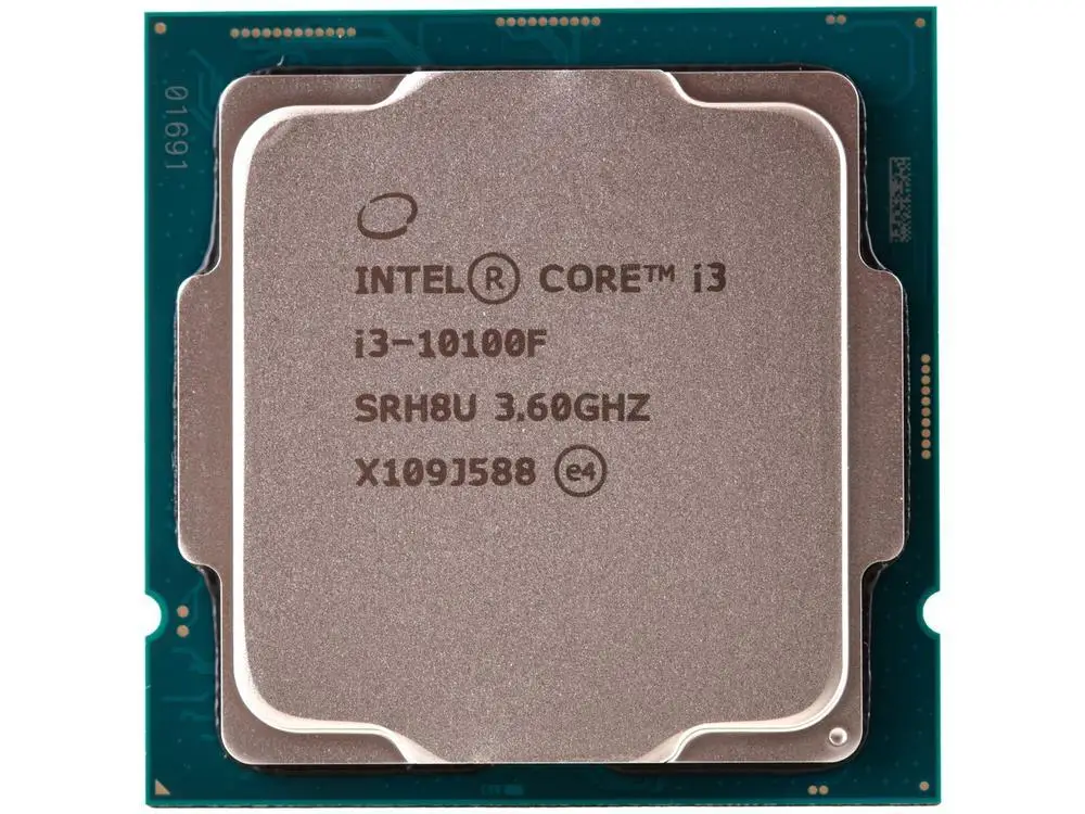 Intel Core i3 10100F Comet Lake processor