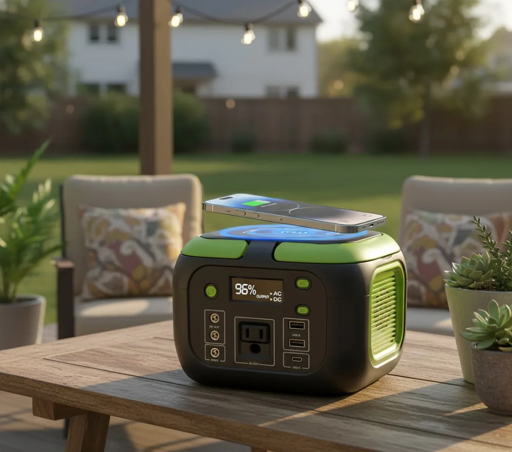 محطة طاقة محمولة 200 وات، مولد طاقة شمسية 42000 مللي أمبير في الساعة مع مخرج تيار متردد، تيار مستمر، USB C، QC3.0 للتخييم على الطرق لرحلات الطوارئ #1