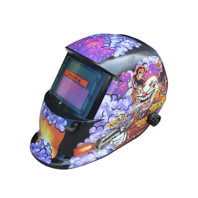 Protective Equipment Clown Automatic Photoelectric Welding Mask Argon Arc Welding Anti Strong Light Impact Fall Heat Release