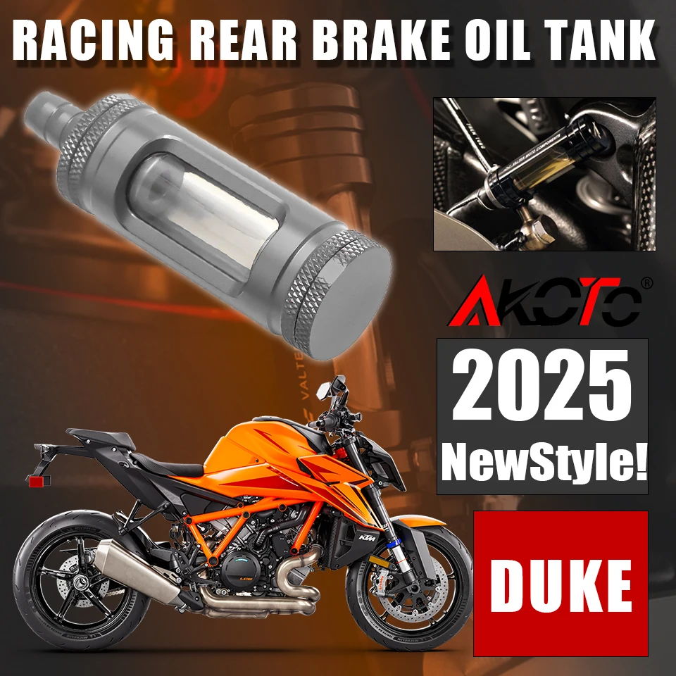 2025+ RACING SPORTS REAR OIL TANK CAP COVER Motorcycle Accessories FOR KTM DUKE 790 890 990 1390 Duke990 Duke890 Duke1390 R EVO