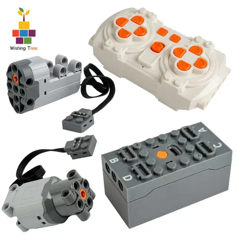 서보 모터와 8단 원격 제어 기능을 갖춘 APP 프로그래밍 가능한 빌딩 블록 키트 – 호환 가능한 LEGO PF MOC 시스템