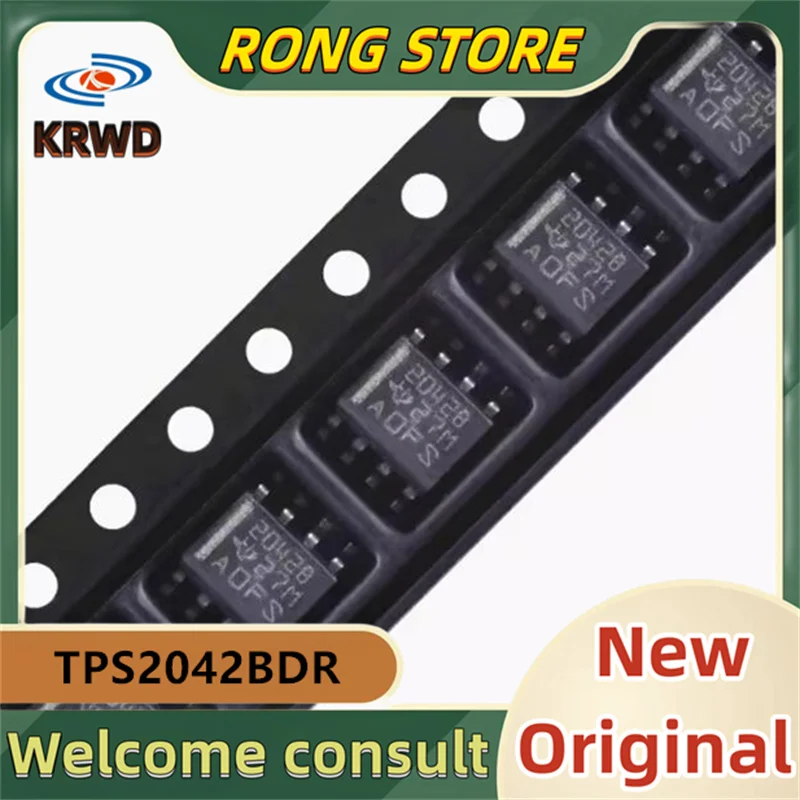 Original TPS2042BDR, 30 piezas, 2042B, SOP8