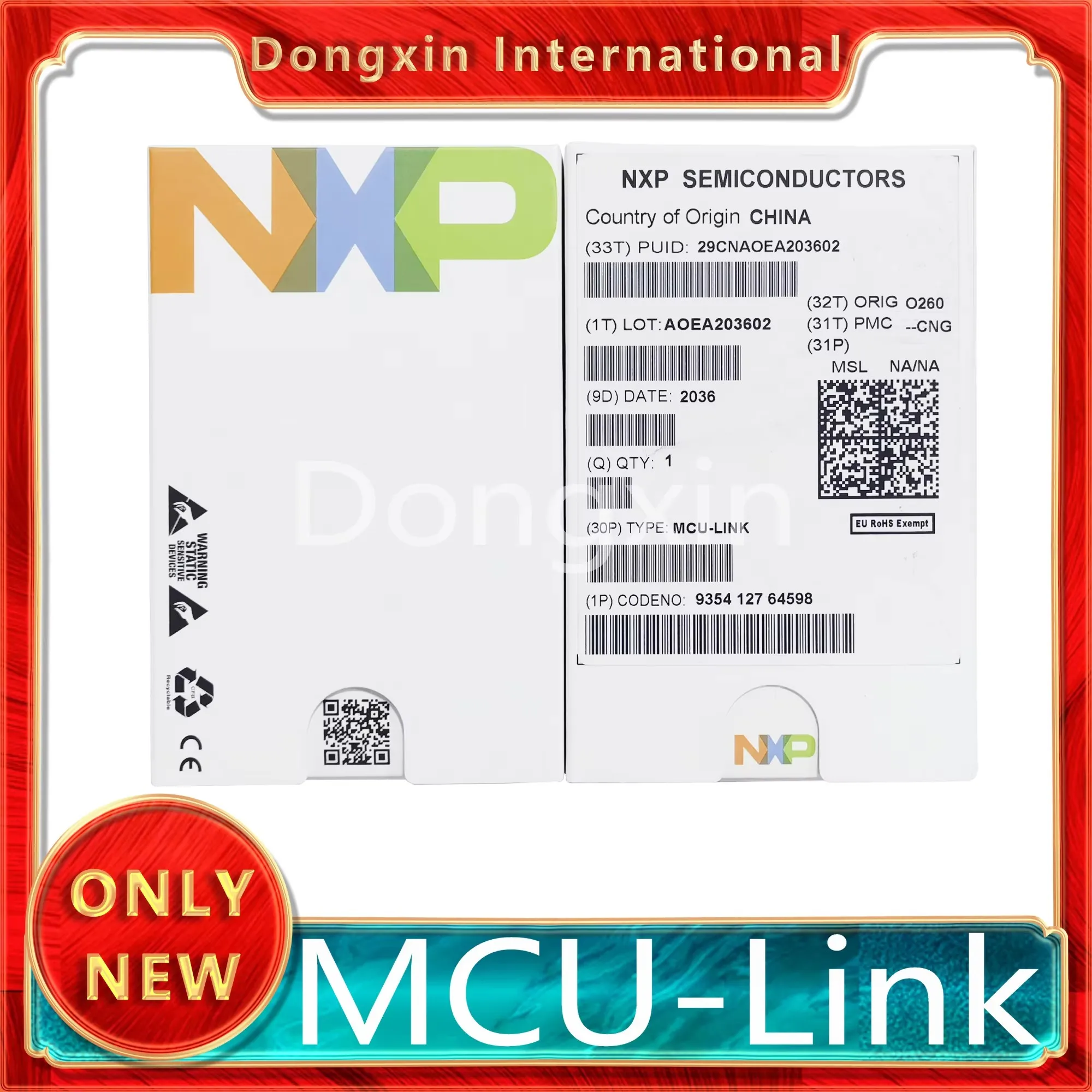 

MCU-Link JTAG/SWD Debugger LPC-LINK JLINK Microcontroller Programming Simulation NXP