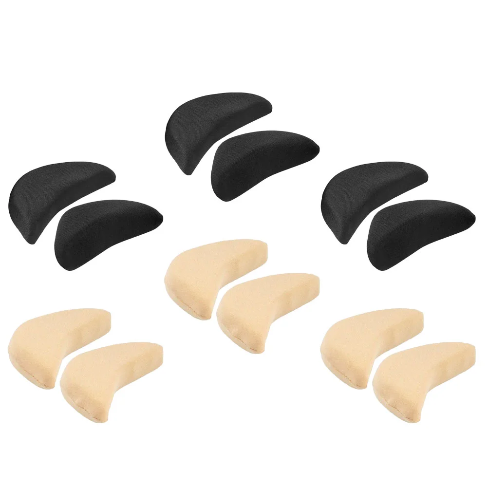 12Pcs Shoe Toe Inserts Forefoot Pad Filler Adjustable Size Sponge High Heels Cushion Inserts Foot Care Tool Insoles Liner