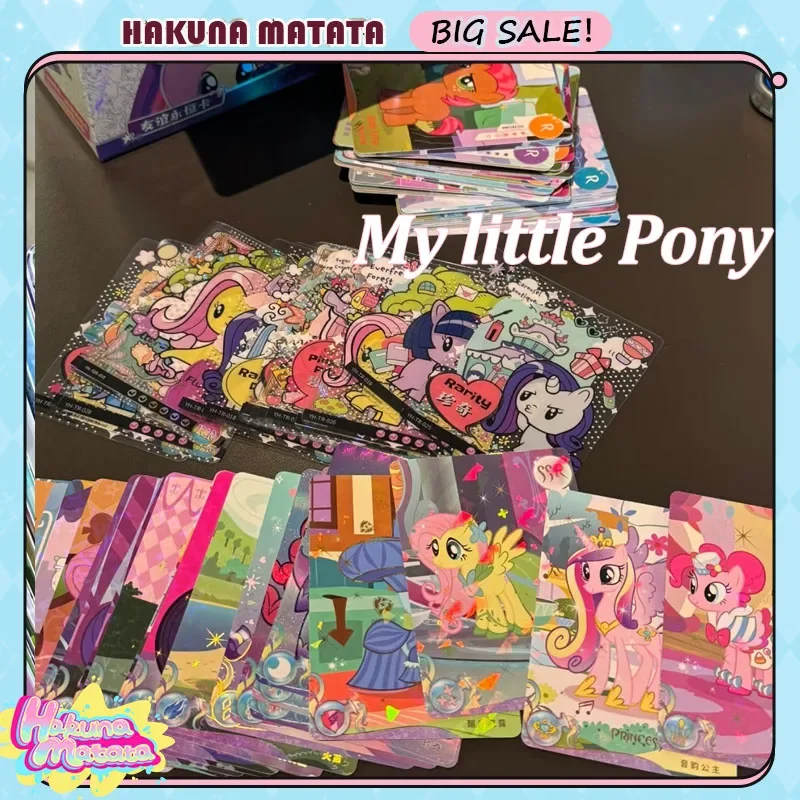 My Litty Pony Game Collection Cards 20pc 30pc 18pc Children Pretend Play Toys Party Game Children Birthday Christmas Gift Toys