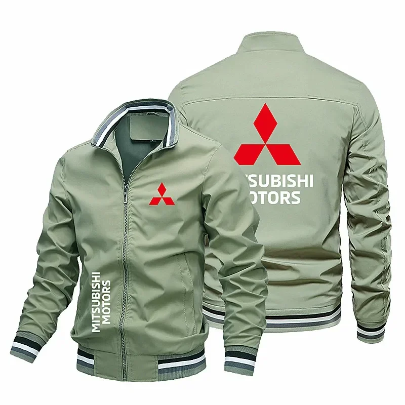 2024 New Car Logo Print Jacket Outdoor Leisure Windproof Motorcycle Racing Jacket Large Men\'s Coat S-5XL