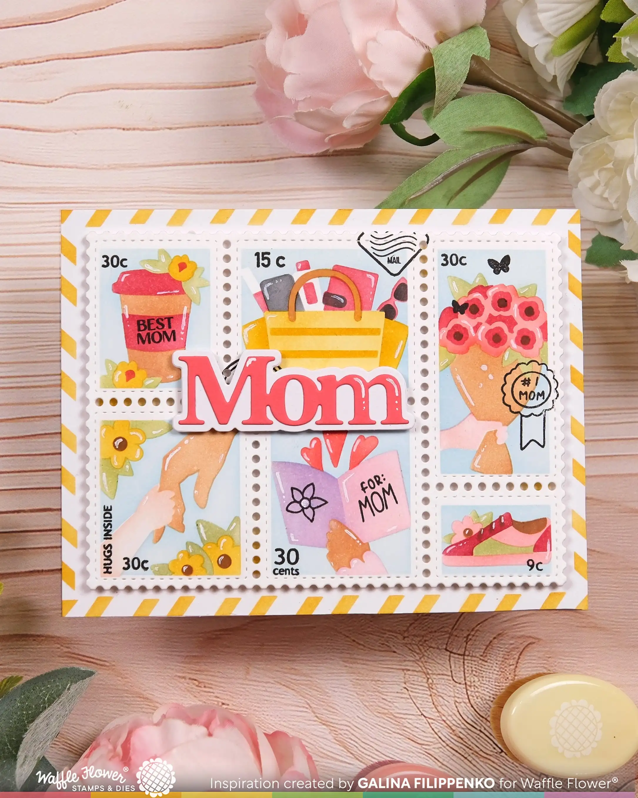 

Postage Collage Stencil Mom & Dad Stencil Set New Metal Cutting Dies DIY Scrapbooking Card Paper Cards Handmade Album 2026 New