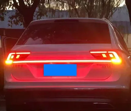Car Led Additional High brake light driving light for Volkswagen Teramont Tiguan L Warning Lamp Автомобильные лампы