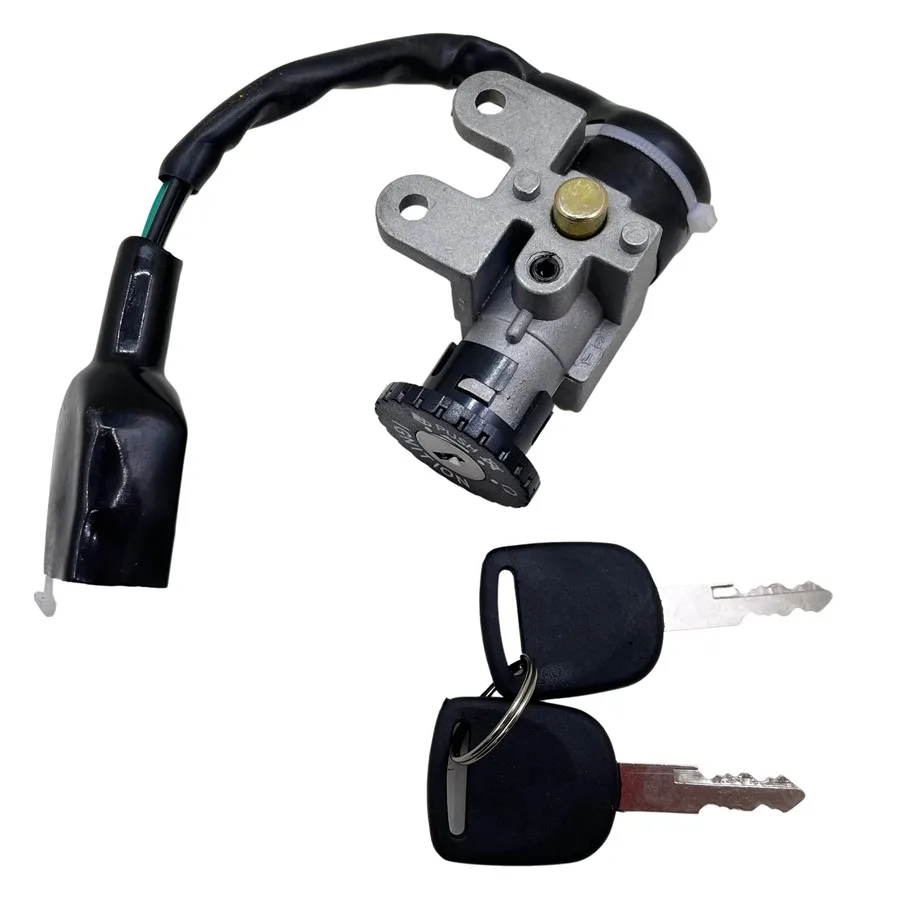 For 50CC 139QMB 80CC KYMCO 50 GY6 TaoTao ATM50-A-A1 4-Stroke 1 Set Scooter Moped Ignition Switch Lock 5 Wires Motorcycle Parts