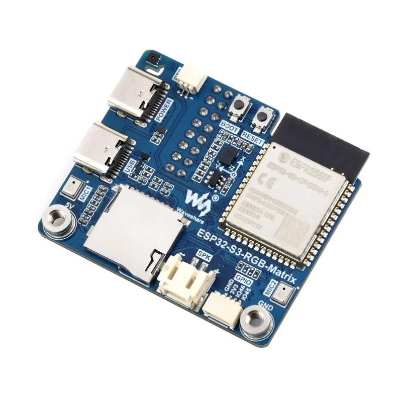 ESP32 S3 RGB Matrix Driver Board With ESP32 S3 N32R16 Module Support LED Display Screens for HUB75 RGB Matrix