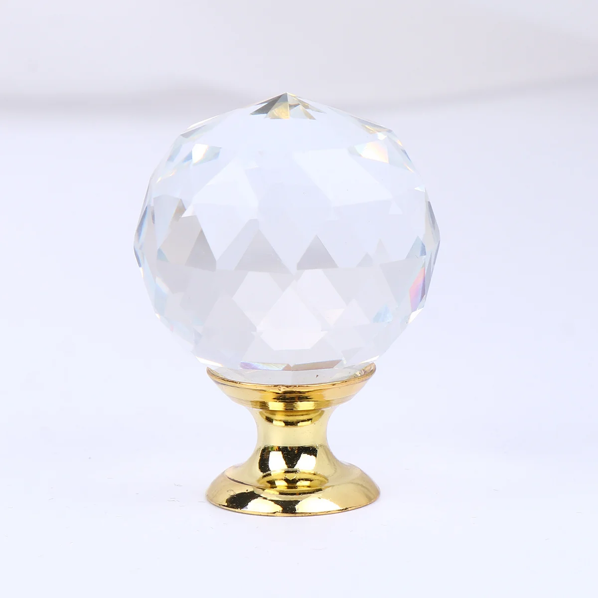 

10Pcs Crystal Knob Drawer Handle Modern Cabinet Pull Furniture Upgrade Golden Hardware for Door Chest Dresser Cabinet Handle