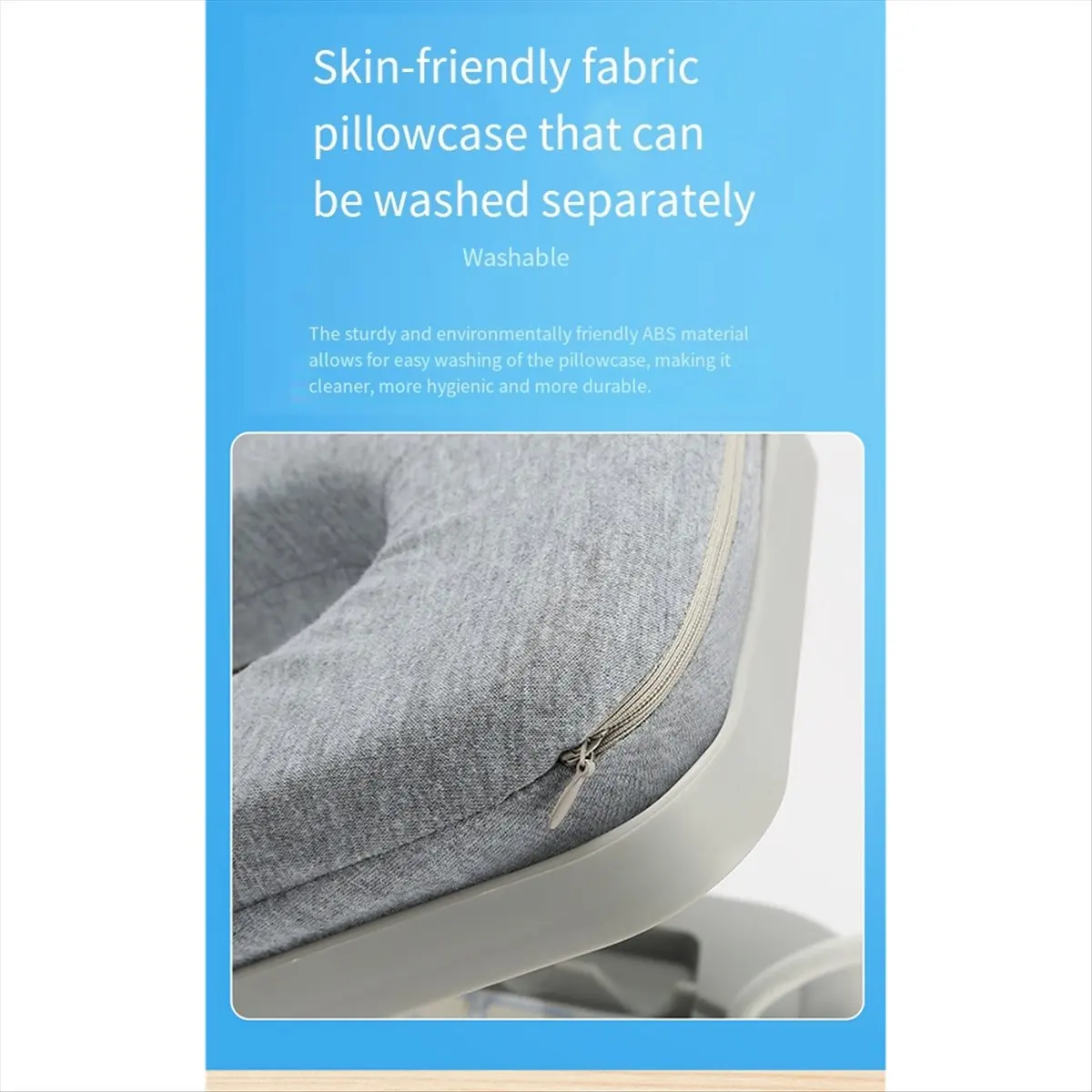 

(BAAY) Новинка: Подушка для сна с вентилятором, складная, для студентов и взрослых, для офиса и дома