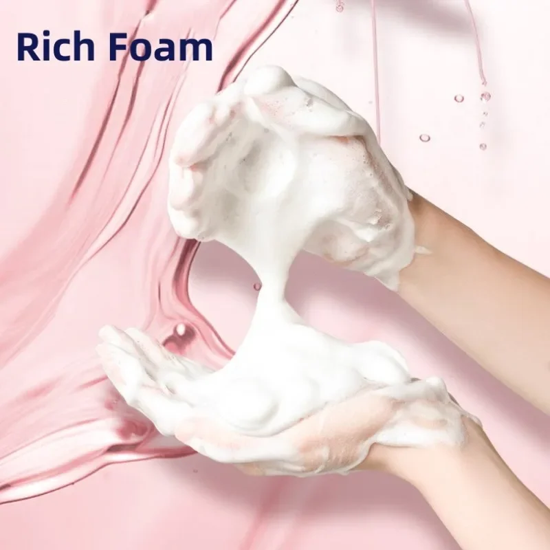 Olio doccia idratante fresco da giardino Detergente corpo bilanciato al PH schiarente nutriente per l'illuminazione della pelle