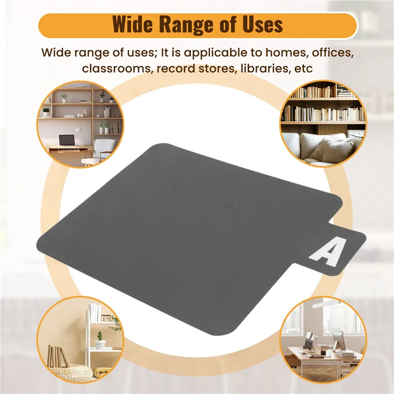 26 個ビニールレコードディバイダー DVD アルファベットディバイダー A-Z アルファベットディバイダービニールレコードオーガナイザーアルファベット付き