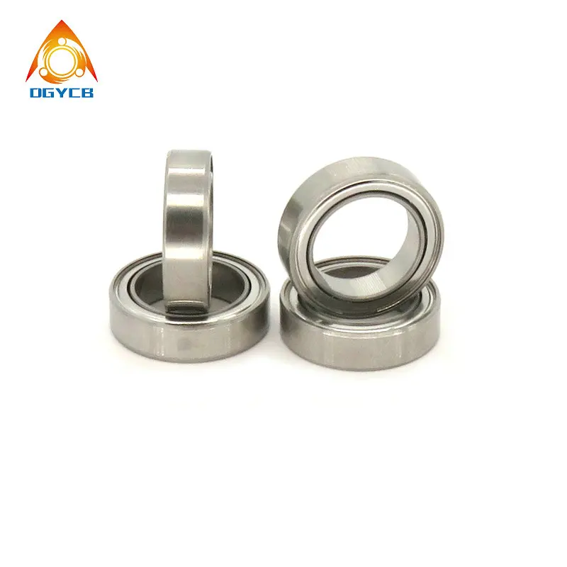 10pcs 10x15x4 S6700Z Hybrid Ceramic Bearing S61700ZZ S6700 S61700 ZZ Stainless Steel Bearing 10*15*4