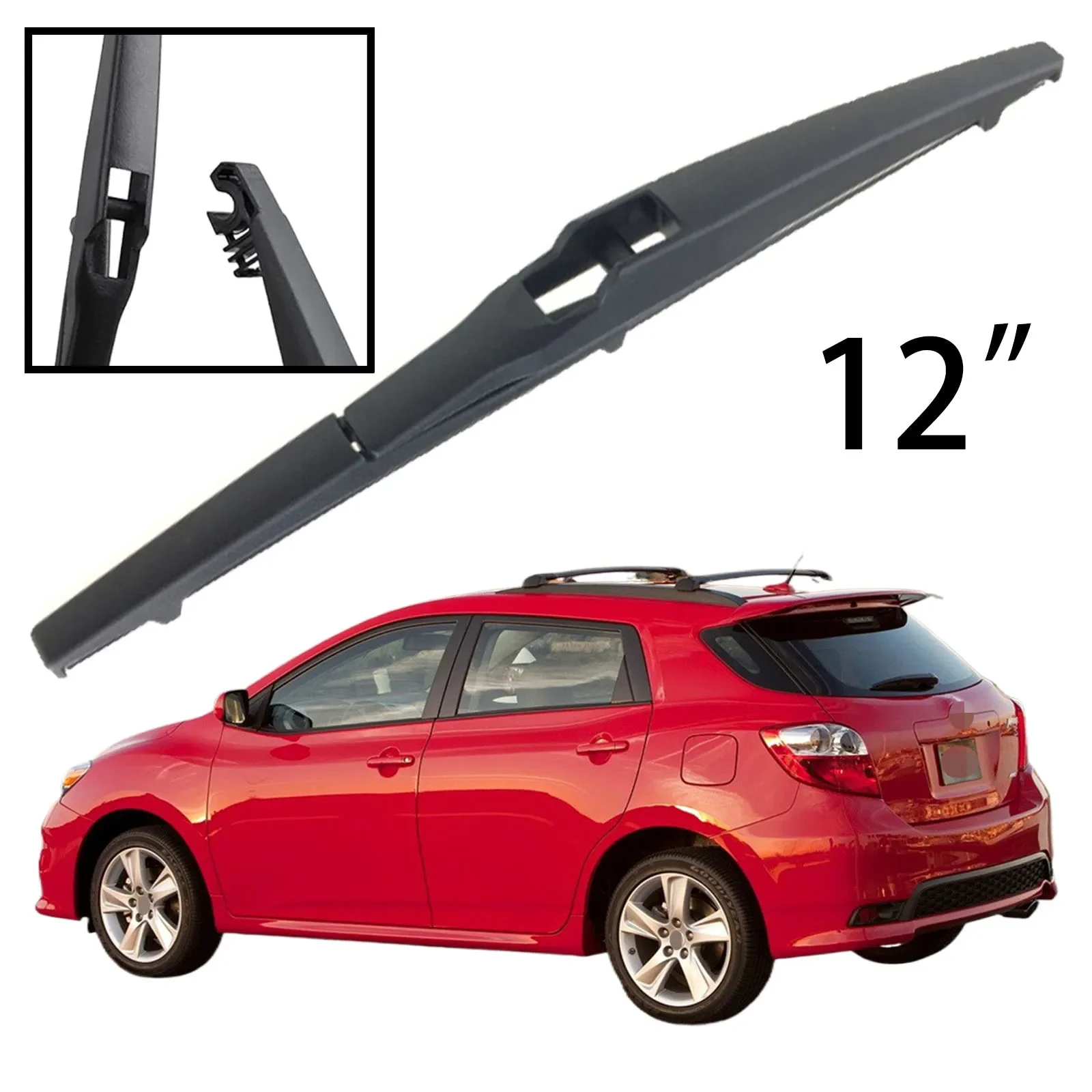 

12" Rear Windshield Windscreen Washer Wiper Blade For Toyota Matrix E140 2009-2014 Car Accessories Accsesories