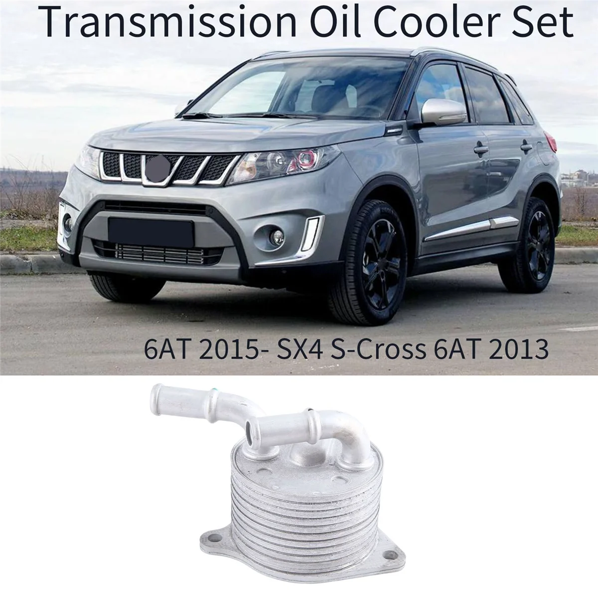 24777-78MT0 New Automatic Transmission Oil Cooler Set for Suzuki New Vitara 6AT 2015- SX4 S-Cross 6AT 2013-