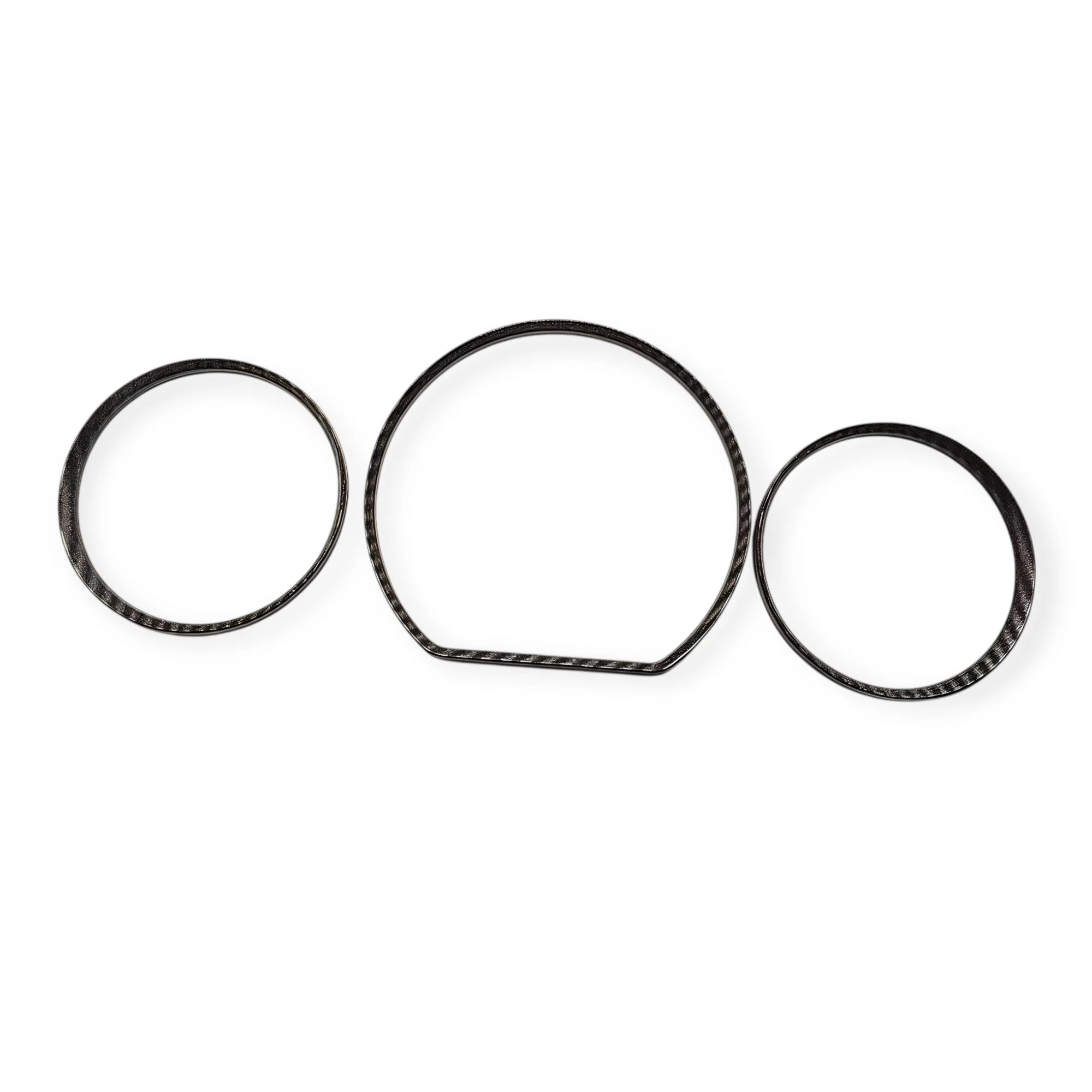 

Кольцо спидометра в стиле углеродного волокна, кольцо на приборную панель, автомобильные аксессуары, подходят для Mercedes Benz W210 00-02 E Class