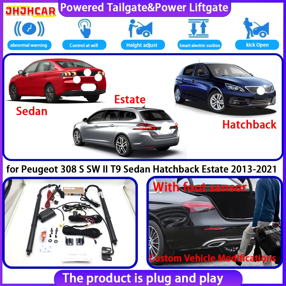 for Peugeot 308 S SW II T9 Sedan Hatchback Estate 2013-2021OEM  Smart Electric Powered Tailgate Power Liftgate Tailgate System