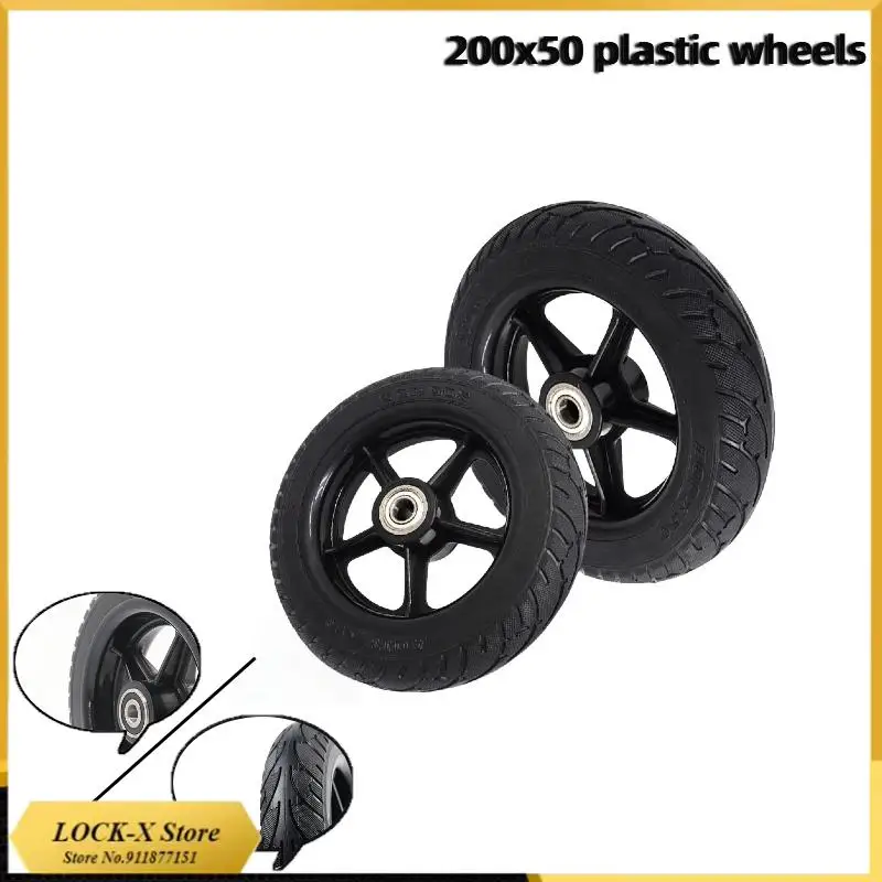 

8 inch Scooter solid tyres 200x50 Wheel 10mm 12mm electric With wheel hub for Electric Scooter for Kugoo S1 S2 S3 C3